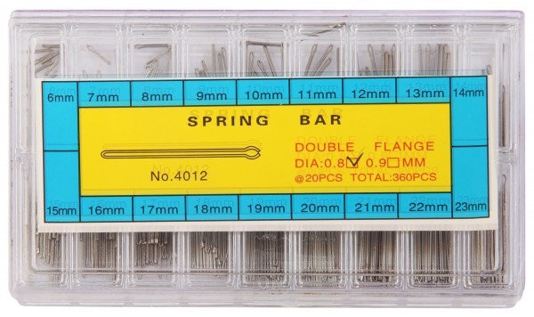 Bandsplinte Sortiment in 18 verschiedenen Größen, 6 mm - 23 mm